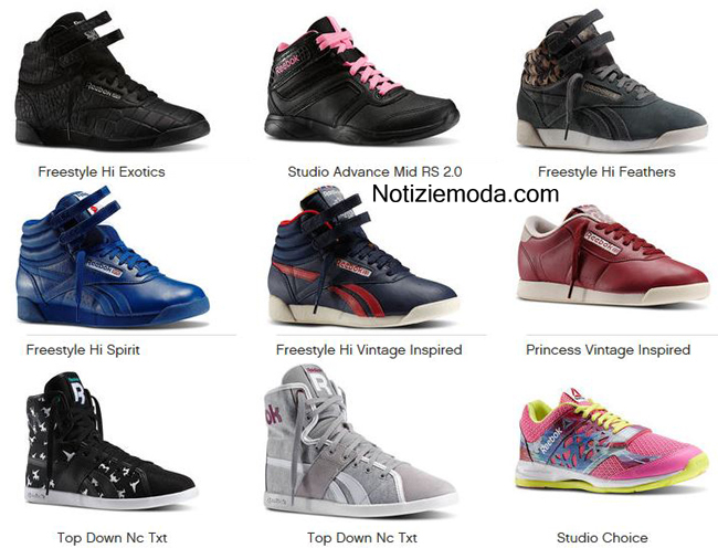 Collezione scarpe Reebok primavera estate 2014