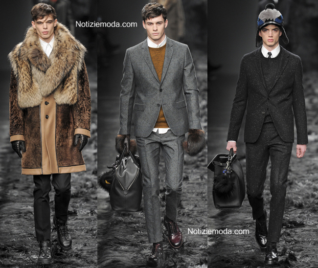 Accessori Fendi autunno inverno 2014 2015 uomo