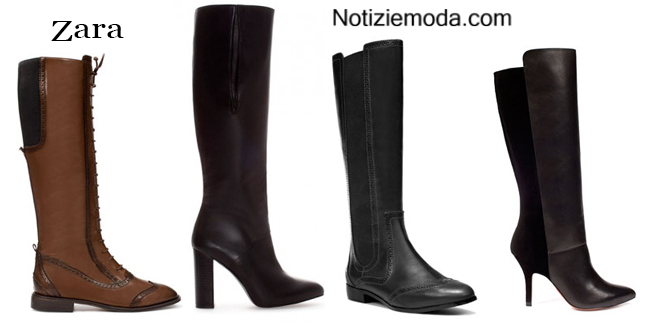 Stivali Zara autunno inverno 2014 2015 donna