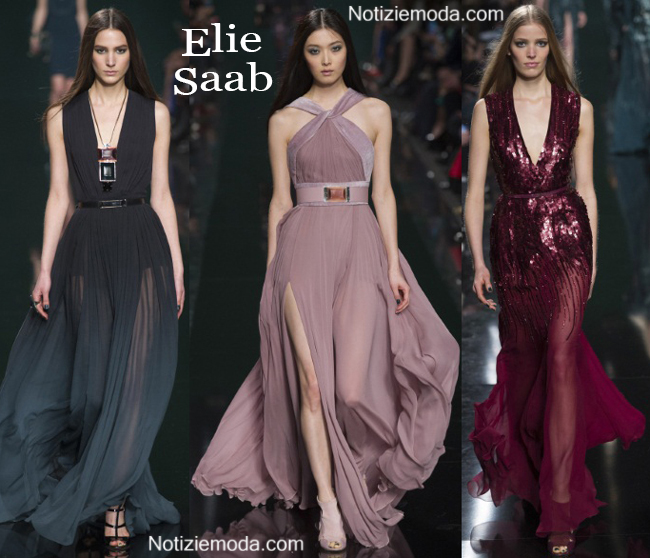 Abiti Elie Saab autunno inverno 2014 2015 moda donna
