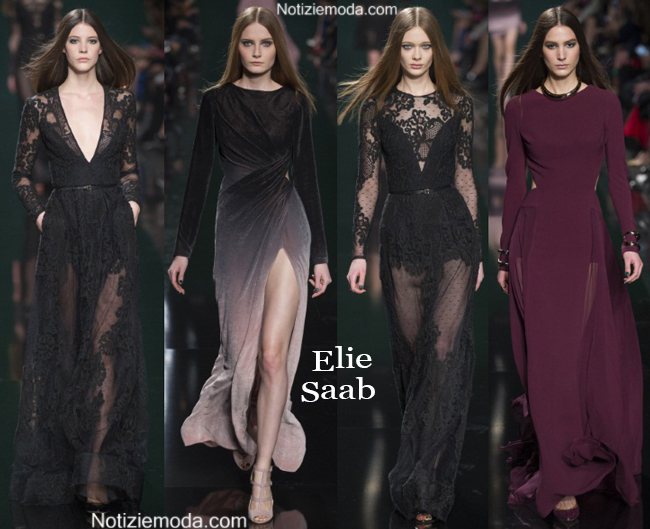 Collezione Elie Saab autunno inverno 2014 2015 donna
