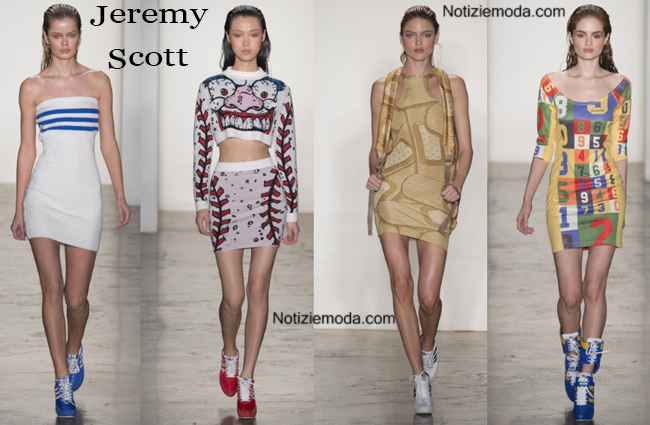 Abiti Jeremy Scott autunno inverno 2014 2015 donna