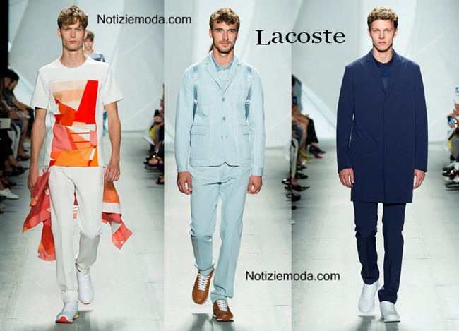 Abiti Lacoste primavera estate moda uomo