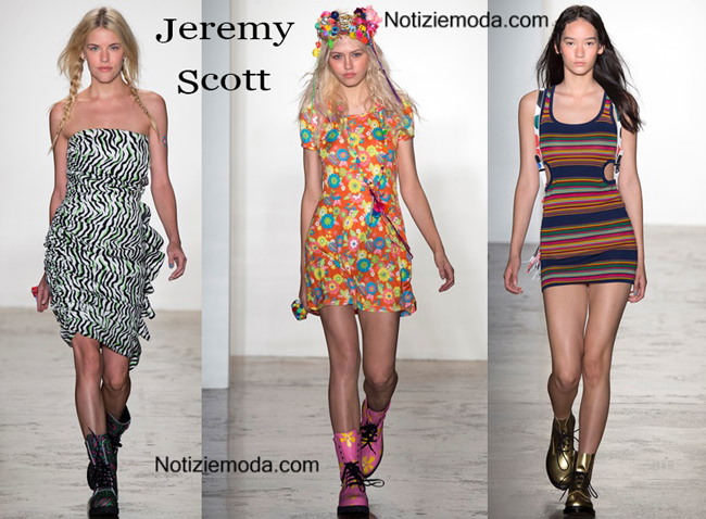 Sfilata Jeremy Scott donna primavera estate