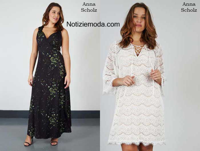 Curvy Anna Scholz primavera estate 2016 donna