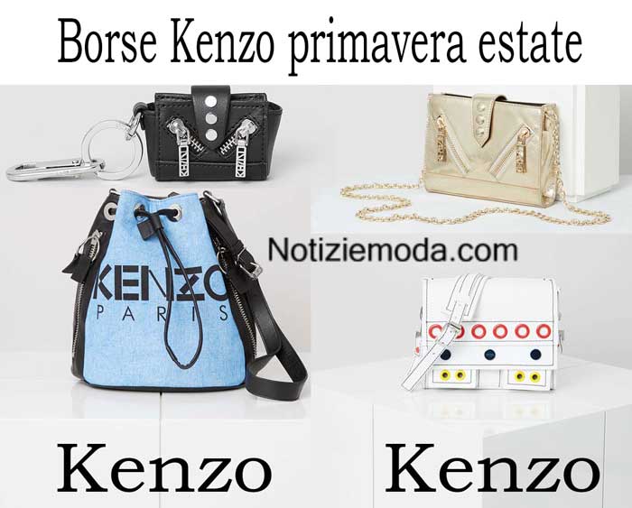 Borse Kenzo primavera estate 2016 moda donna