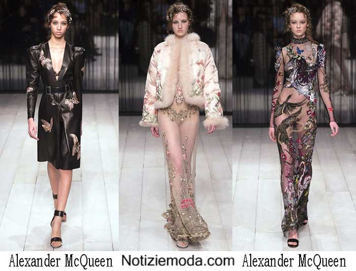 Alexander McQueen Autunno Inverno 2016 2017 Donna