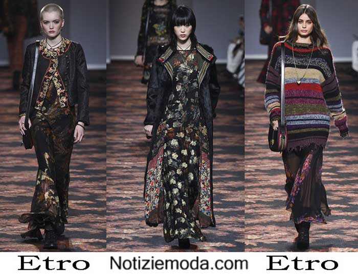 Collezione Etro Autunno Inverno 2016 2017 Donna