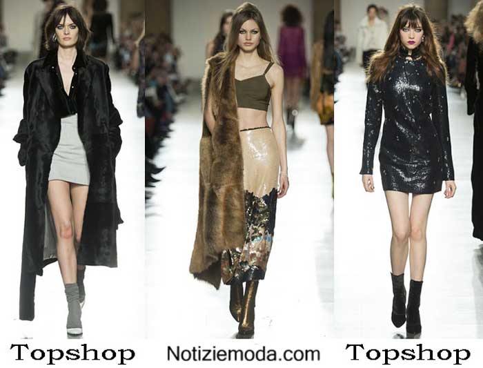 Collezione Topshop Autunno Inverno 2016 2017 Donna