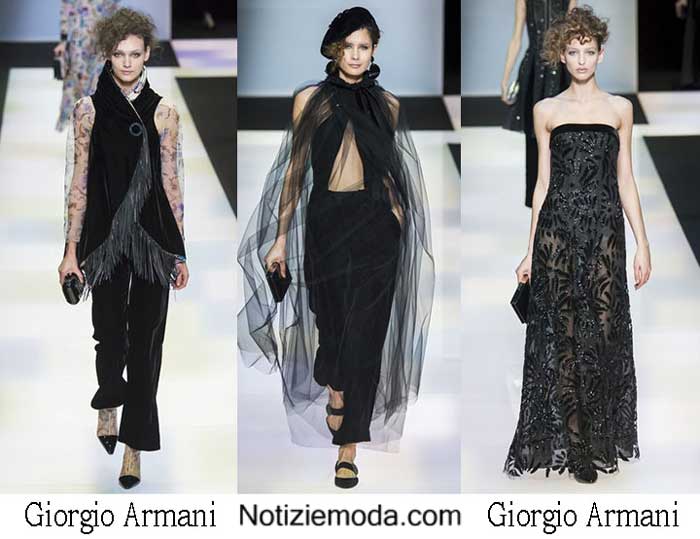 Giorgio Armani Autunno Inverno 2016 2017 Donna