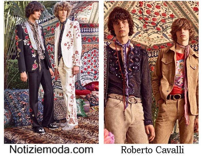 Roberto Cavalli Primavera Estate 2017 Collezione Uomo