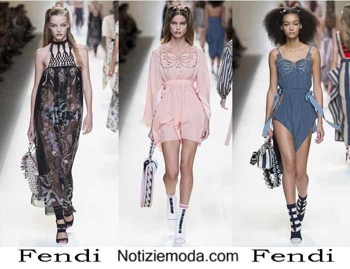 Fendi Primavera Estate 2017 Abbigliamento Moda Donna