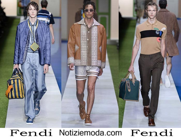 Fendi Primavera Estate 2017 Collezione Moda Uomo
