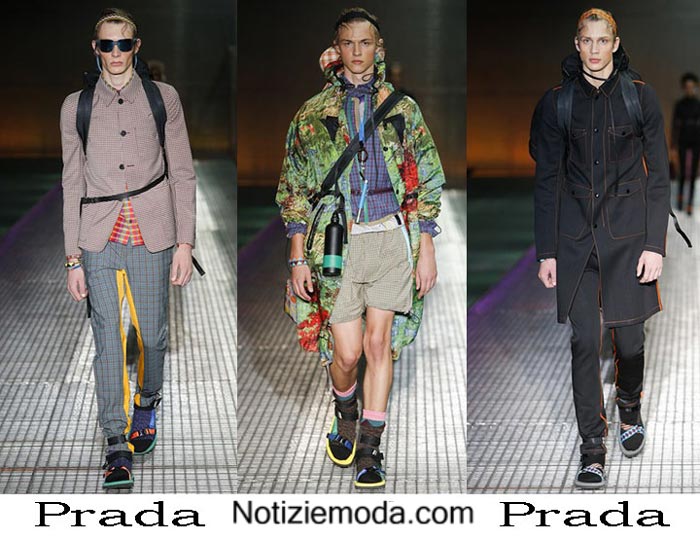 Prada Primavera Estate 2017 Abbigliamento Moda Uomo