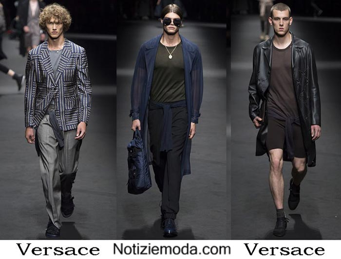 Versace Primavera Estate 2017 Abbigliamento Moda Uomo