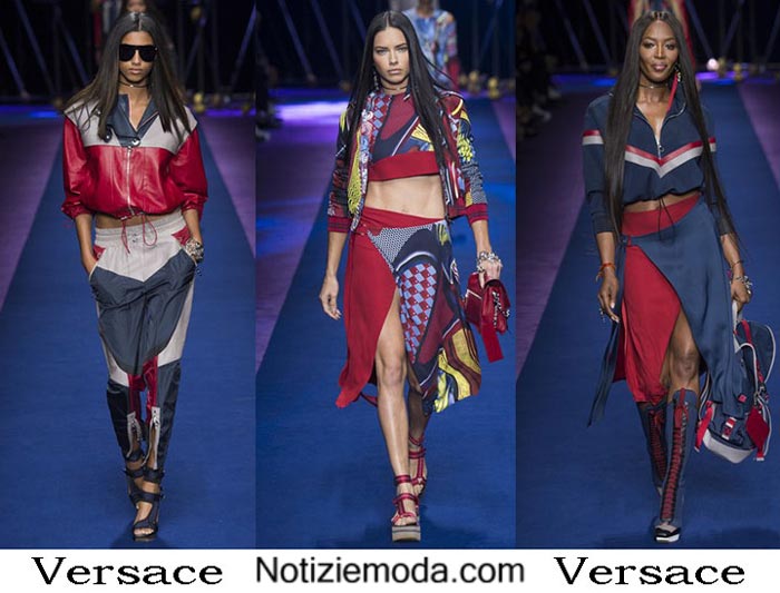 Versace Primavera Estate 2017 Sfilata Moda Donna