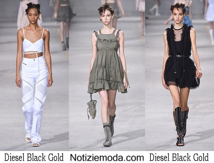 Diesel Black Gold Primavera Estate 2017 Sfilata Moda Donna