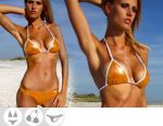 Bikini Divissima primavera estate belen orange