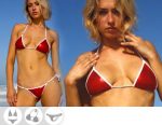 Bikini Divissima primavera estate belen red