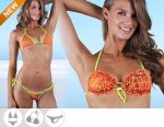 Bikini Divissima primavera estate ginger fluo arancio