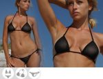 Bikini Divissima primavera estate meridel nero