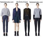 Abbigliamento Balenciaga autunno inverno 2014 2015