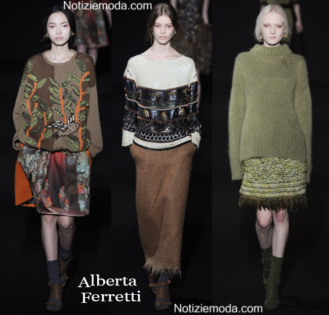 collezione alberta ferretti autunno inverno 2014 2015 donna