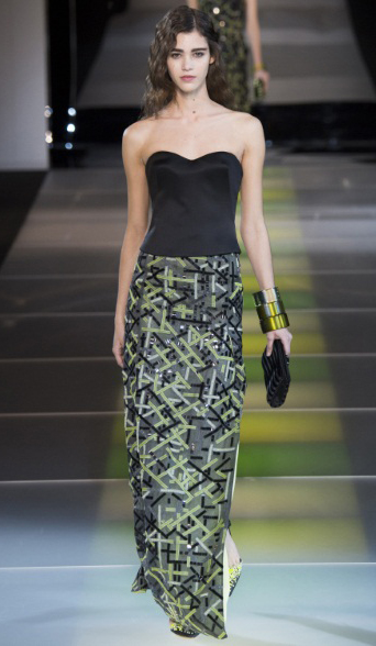 Giorgio Armani autunno inverno look donna 11