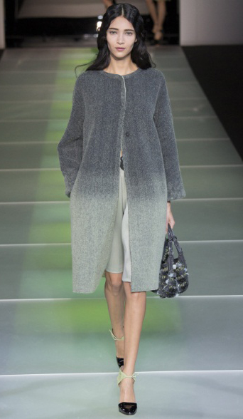 Giorgio Armani autunno inverno look donna 4