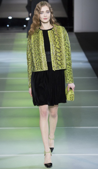 Giorgio Armani autunno inverno look donna 5