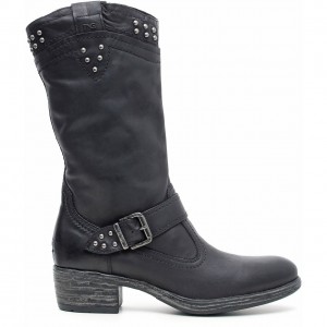 ancle boots nero giardini autunno inverno moda donna