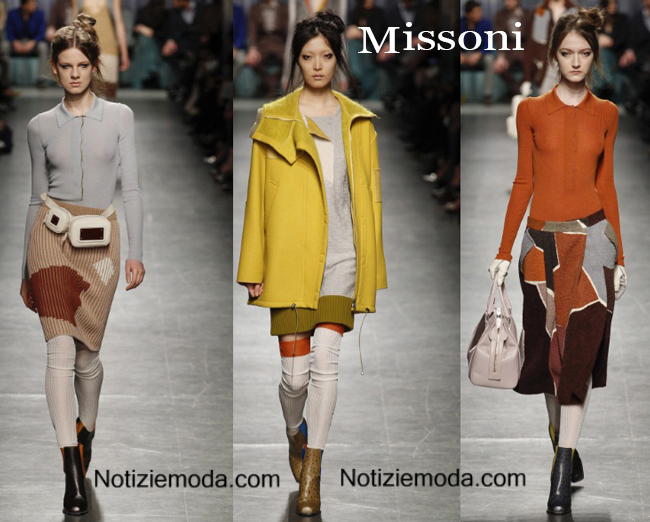 collezione missoni autunno inverno 2014 2015 moda donna