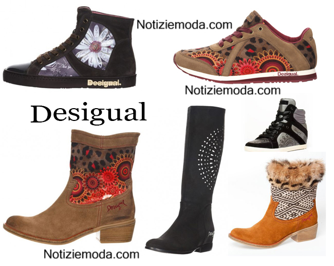 scarpe desigual autunno inverno 2014 2015 moda donna