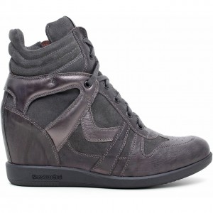 sneakers zeppa nero giardini autunno inverno 2014 2015