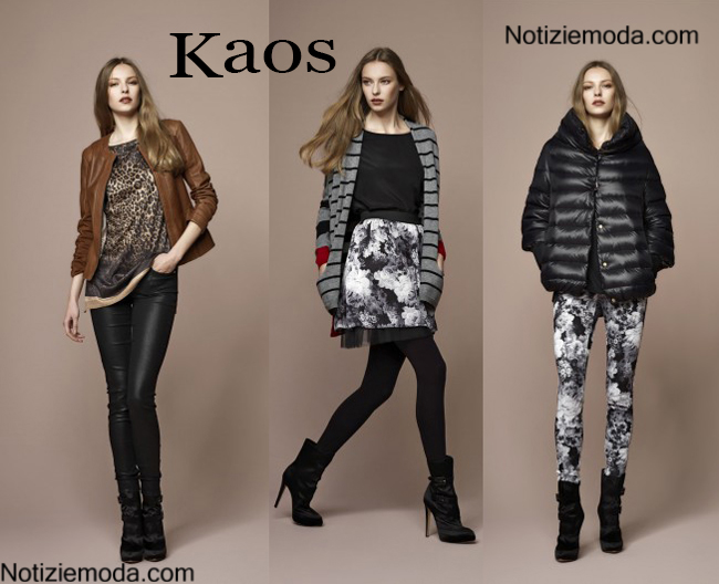 collezione kaos autunno inverno 2014 2015 moda donna