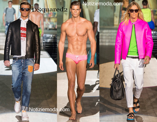 Collezione DSquared2 primavera estate 2015 moda uomo