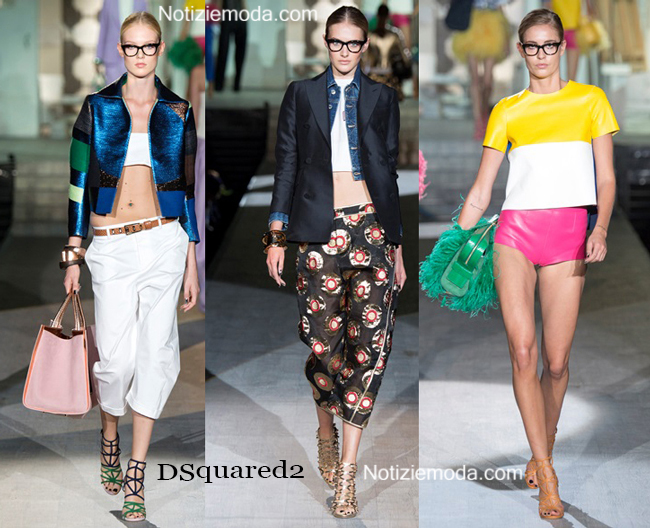 Stile DSquared2 primavera estate 2015 moda donna