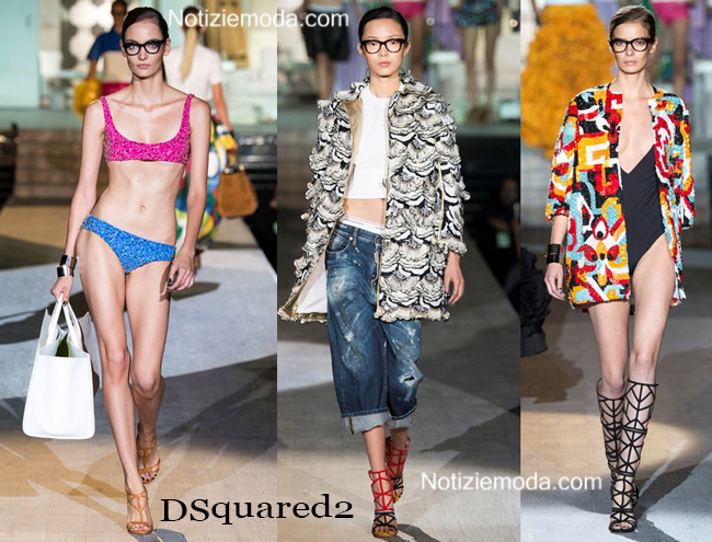 Video DSquared2 primavera estate 2015 sfilata donna