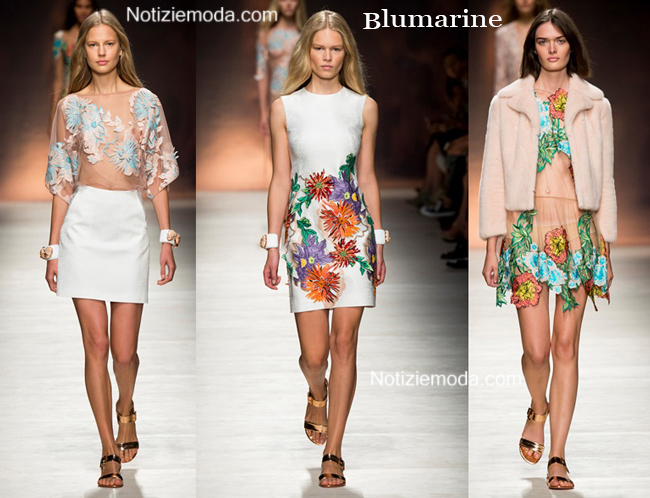 blumarine primavera estate 2015 sfilata moda donna
