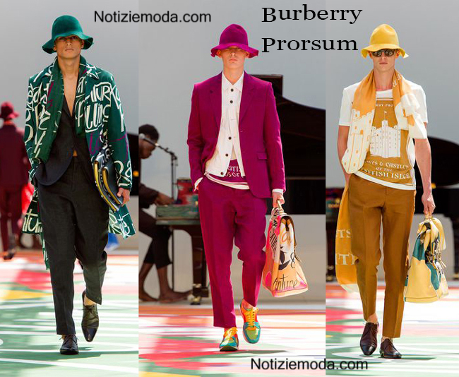 collezione burberry prorsum primavera estate 2015 uomo