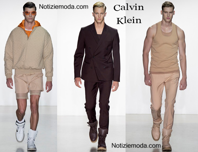 collezione calvin klein primavera estate 2015 moda uomo