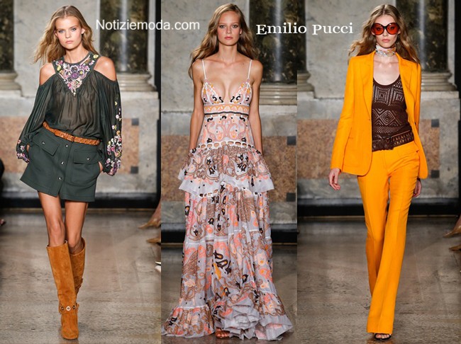 Collezione Emilio Pucci primavera estate 2015 donna