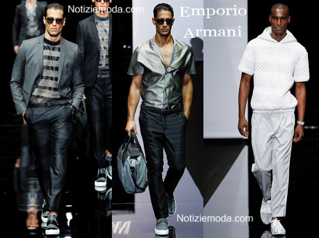 Collezione Emporio Armani primavera estate 2015 uomo