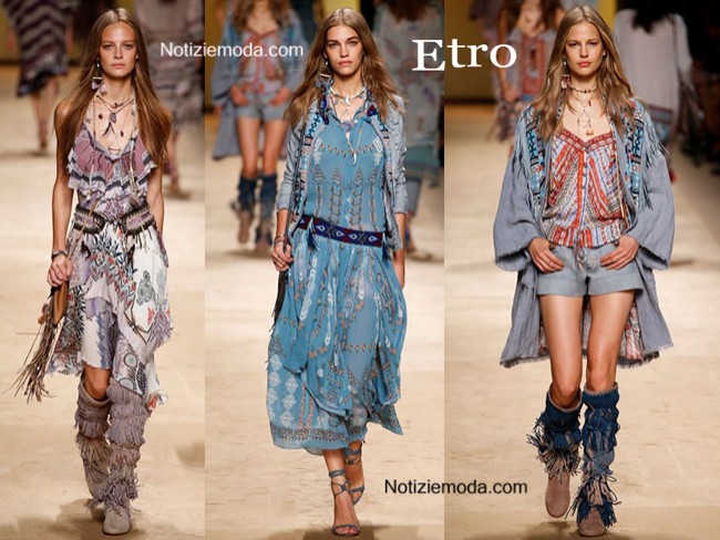 Collezione Etro primavera estate 2015 moda donna