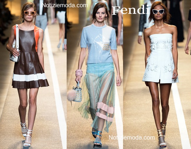 Collezione Fendi primavera estate 2015 donna