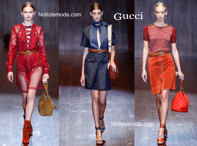 Collezione Gucci primavera estate 2015 donna