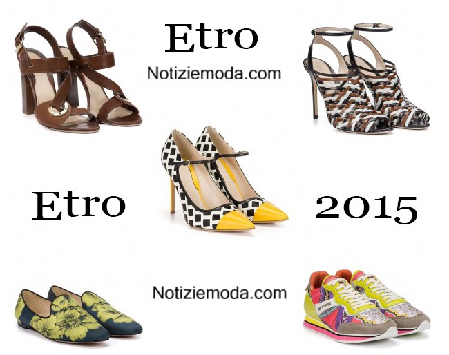 Scarpe Etro primavera estate 2015 moda donna