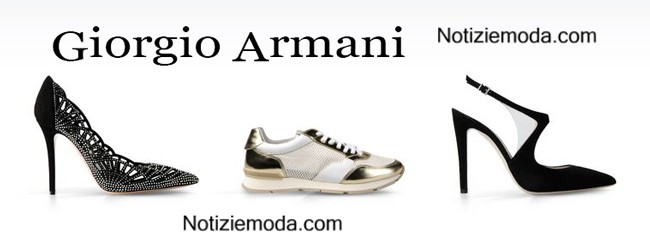 Scarpe Giorgio Armani primavera estate 2015 moda donna