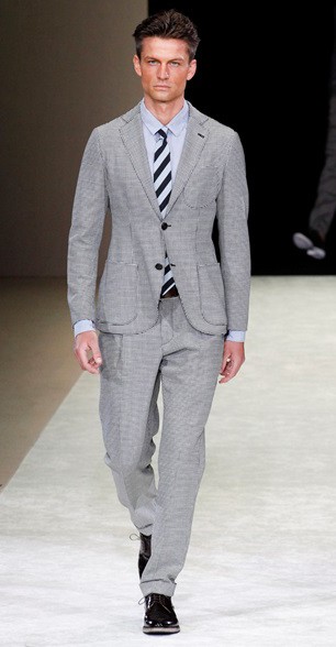 Sfilata Giorgio Armani primavera estate 2015 uomo