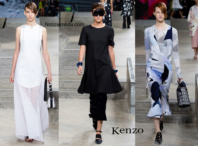 Sfilata Kenzo primavera estate 2015 moda donna